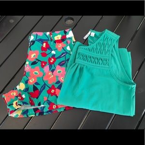 Elle Women’s Shorts & Top